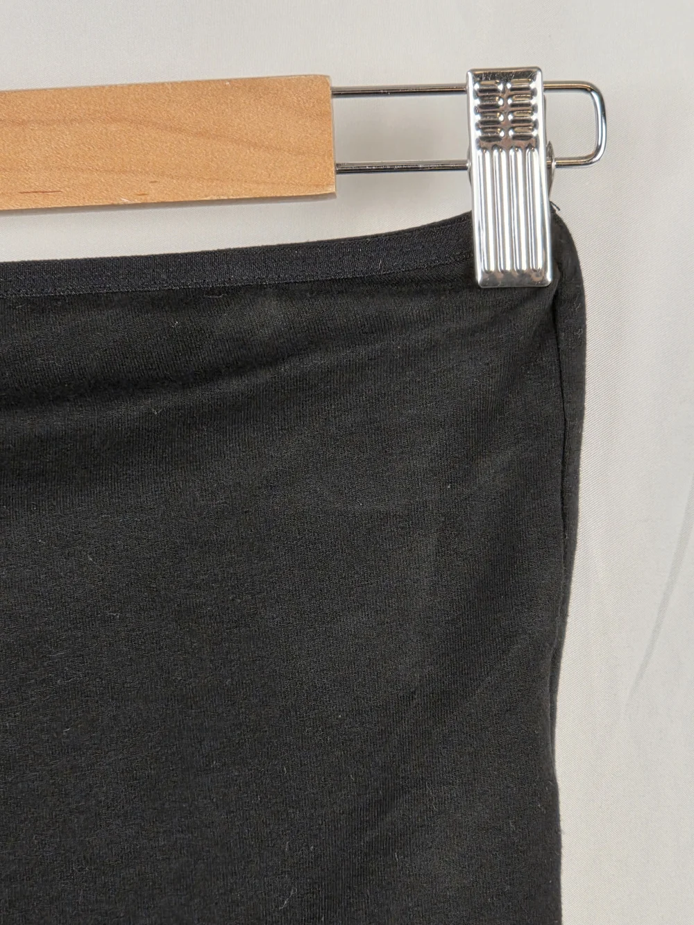 Edikted Black Strapless Tube Cropped Top Size Small